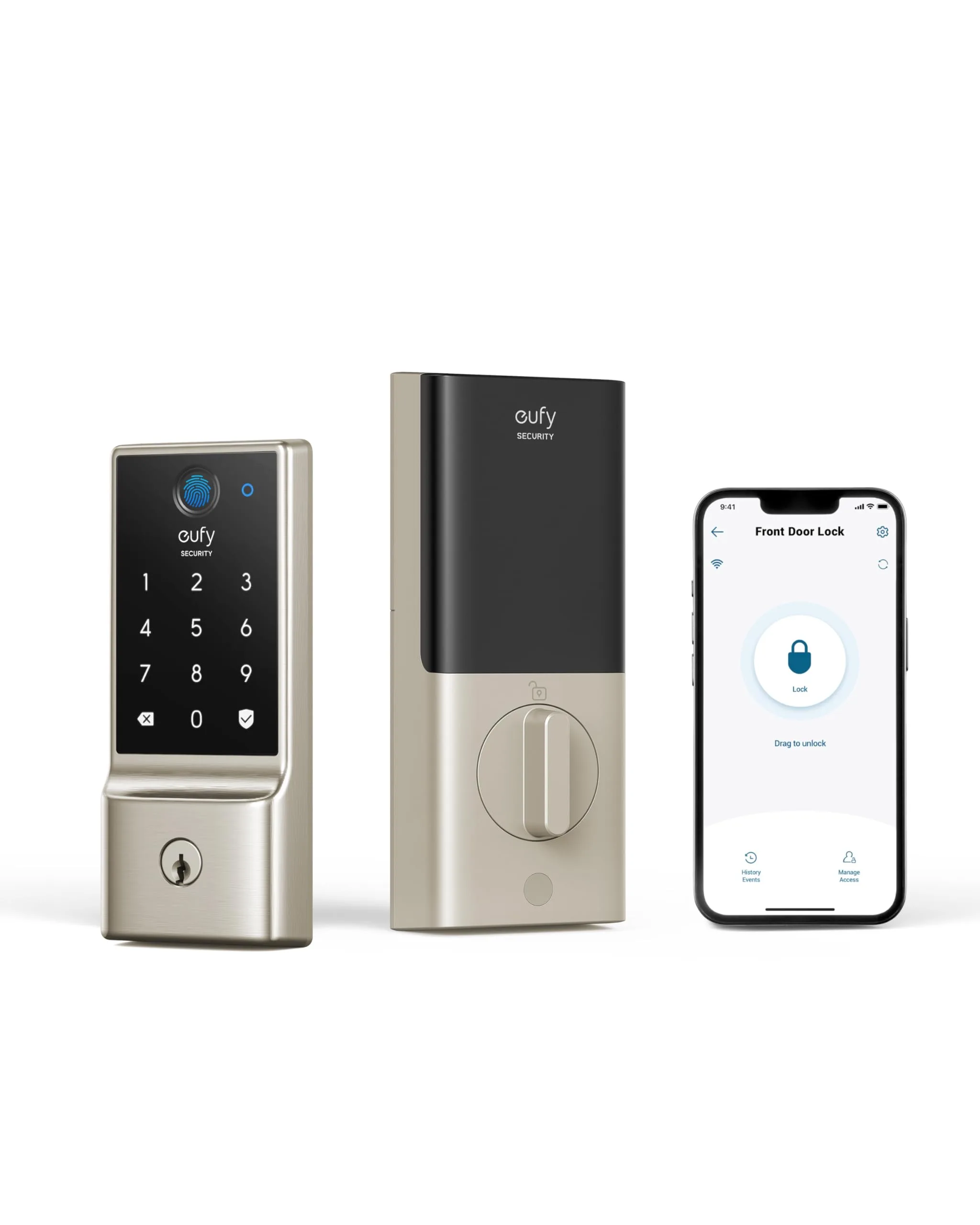MOES Smart Fingerprint Door Lock image 2