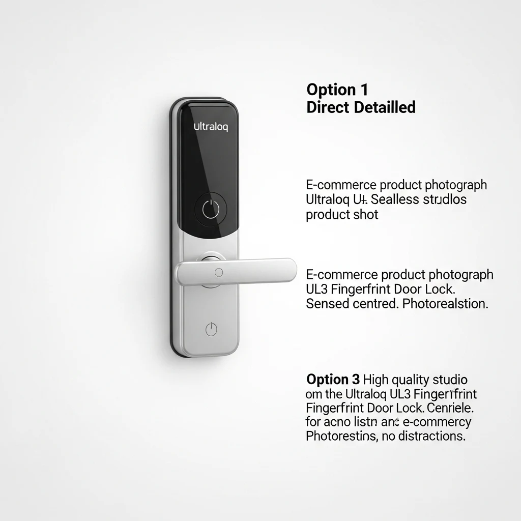 Ultraloq UL3 Fingerprint Door Lock image 2